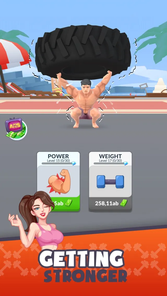Idle Gym Life: Strong Man | 游戏 | XWorld