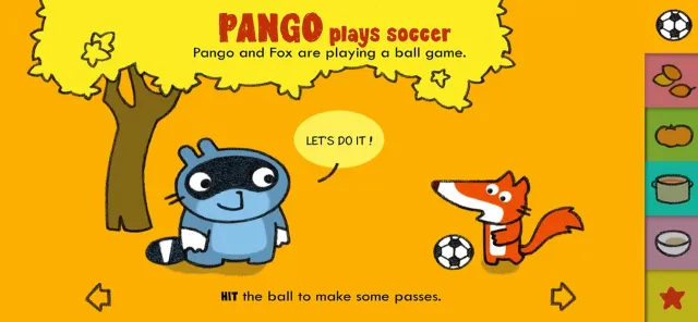 Pango plays soccer | Games | XWorld