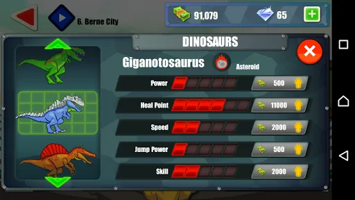 Jurassic Dinosaur City Rampage | Permainan | XWorld