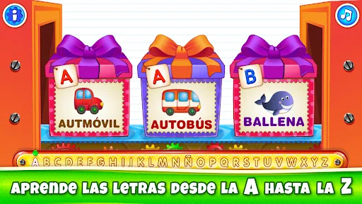 ABC Juego letras en cajas! | juego | XWorld