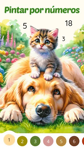 Color Aura: Paint by number | Jogos | XWorld