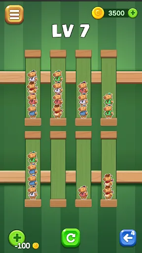 Cabybara Sort | 游戏 | XWorld