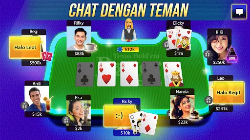 Texas Holdem Poker Online | Permainan | XWorld