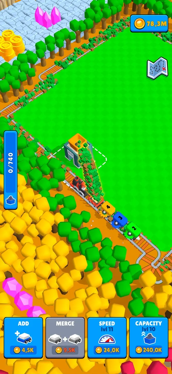 Train Miner: Idle Railway Game | 游戏 | XWorld