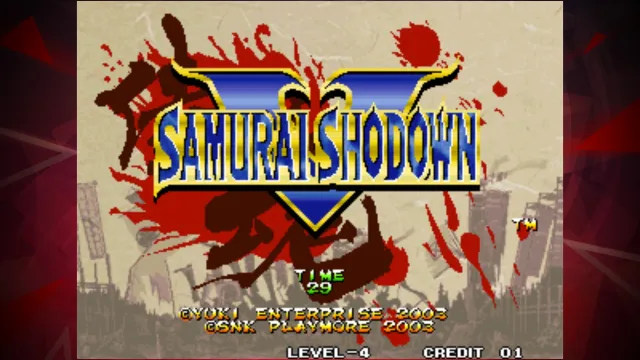 SAMURAI SHODOWN V ACA NEOGEO | เกม | XWorld