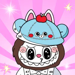 XWorld | Labubu Coloring by Number