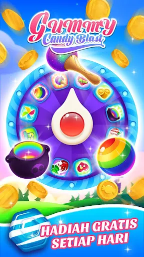 Gummy Candy Blast-Game Match 3 | Permainan | XWorld