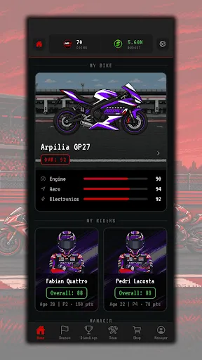 Moto Racing Manager GP | Permainan | XWorld