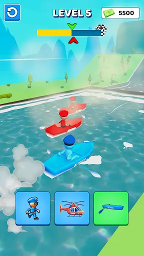 Police Car Shape Shifting Race | 游戏 | XWorld