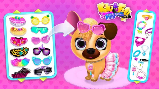 Kiki & Fifi Pet Beauty Salon | Jogos | XWorld