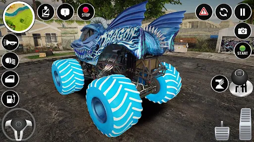 4x4 Monster Truck Stunt Games | 游戏 | XWorld