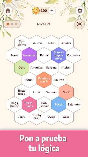 Hexa Ties: Conecta Palabras | juego | XWorld Hexa Ties: Conecta Palabras | juego | XWorld