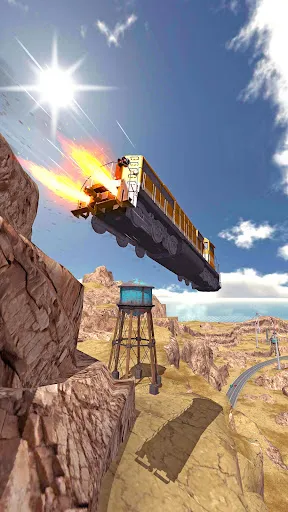 Train Ramp Jumping | juego | XWorld