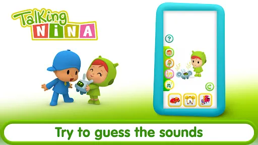 Talking Pocoyo: My friend Nina | Games | XWorld