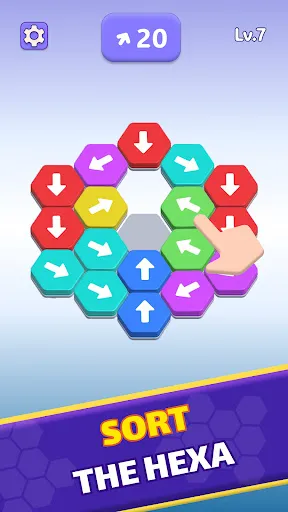 Hexa Интеллектуальный вызов | Jogos | XWorld