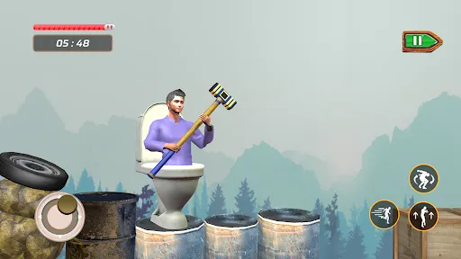 Pot Man Hammer Man Climber 3D | เกม | XWorld