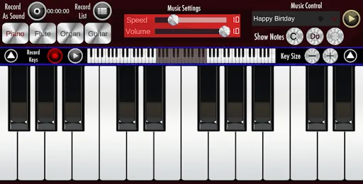 Real Piano | juego | XWorld