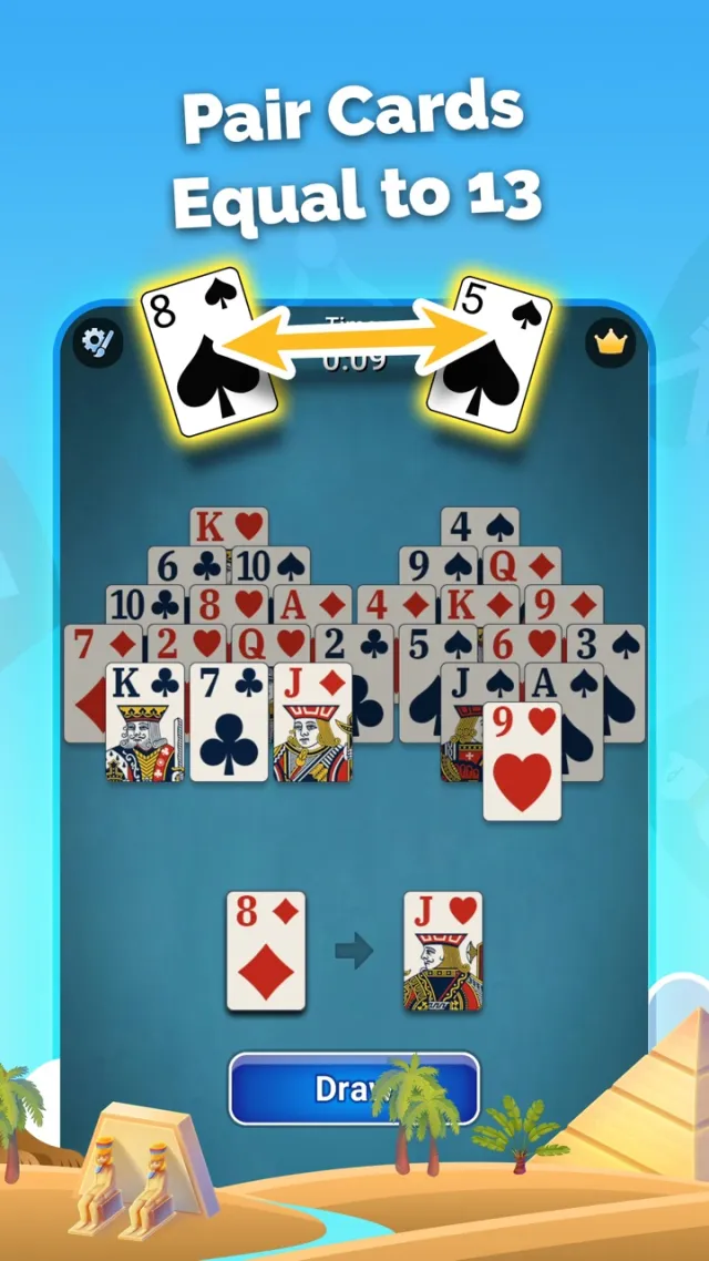 Pyramid Solitaire - Card Games | Games | XWorld