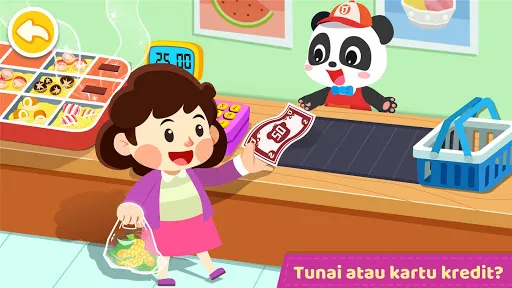 Kota Bayi Panda: Supermarket | Permainan | XWorld