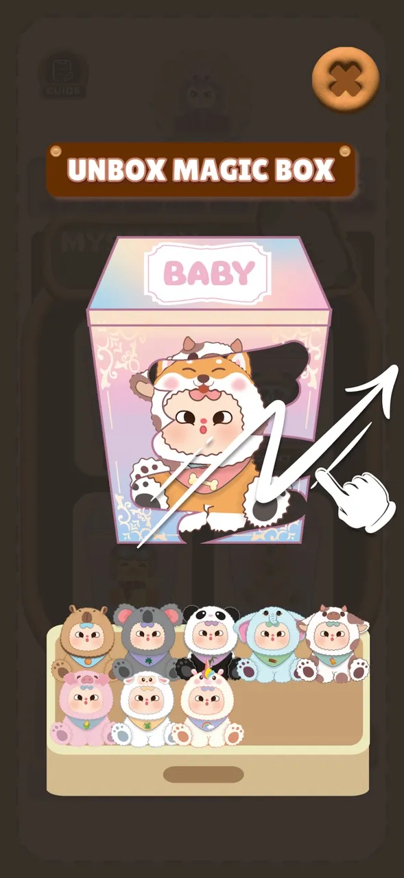 Túi mù: capy, baby3 | Games | XWorld