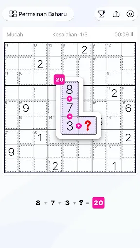 Killer Sudoku Teka-teki Sudoku | Permainan | XWorld