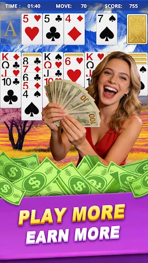Win Cash Solitaire | Games | XWorld