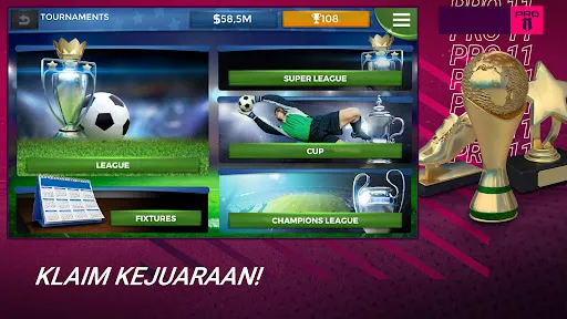 Pro 11 - Football Manager Game | Permainan | XWorld