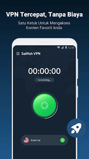 SailfishVPN - VPN Cepat&Aman | Permainan | XWorld