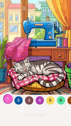 Chill Color - Paint by Number | juego | XWorld