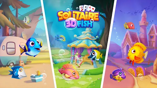 Solitaire 3D Fish | Games | XWorld