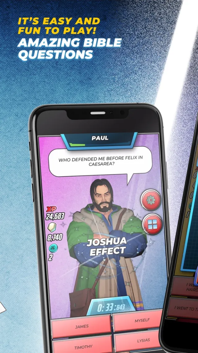 Bible Trivia Game: Heroes | Permainan | XWorld