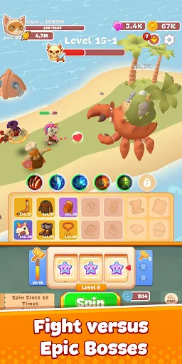 Meow Fury: Idle Cat Legends | Permainan | XWorld