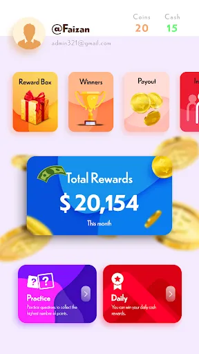 Quickwin App - Earn Money | Games | XWorld