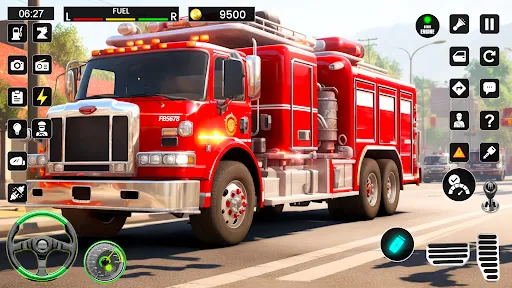 City Fire Truck Rescue Games | Permainan | XWorld