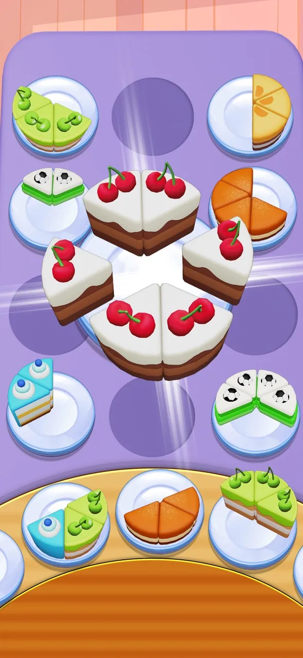 Cake Sort - Xếp bánh sắc màu | Games | XWorld