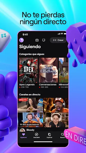 Twitch: transmisión en directo | juego | XWorld