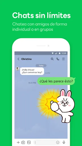 LINE: Llama y mensajea | juego | XWorld LINE: Llama y mensajea | juego | XWorld