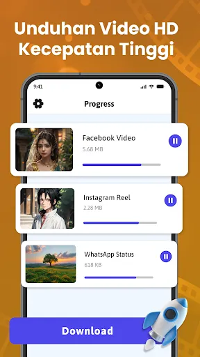 VidHD: Pengunduh Video | Permainan | XWorld