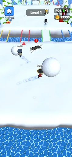 Snow Race 3D: Ice Runner Funny | 游戏 | XWorld