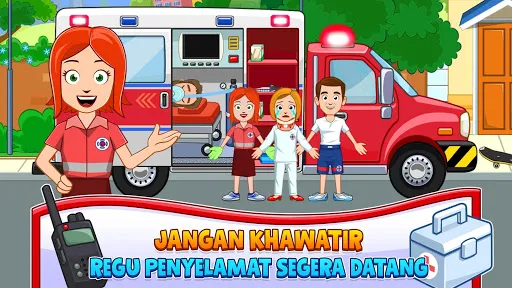 My Town : Fire station Rescue | Permainan | XWorld