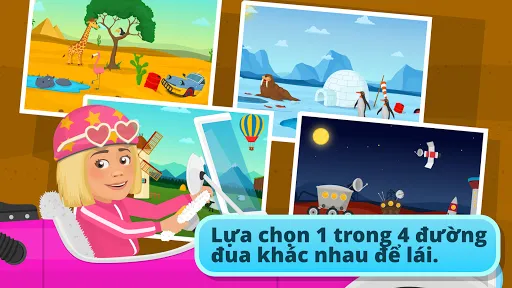 Đua xe cho trẻ em | Games | XWorld