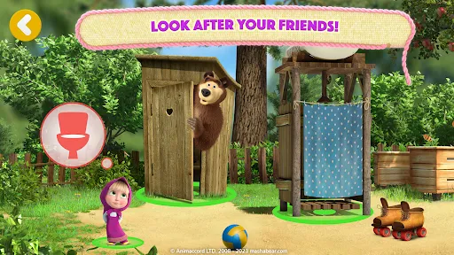 Masha and the Bear: My Friends | Permainan | XWorld