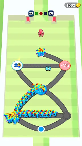 Crowd Path | juego | XWorld