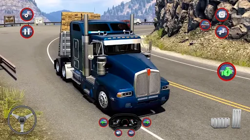 American Truck Sim Cargo Truck | juego | XWorld