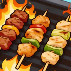 XWorld | Skewer Sort: Food Master