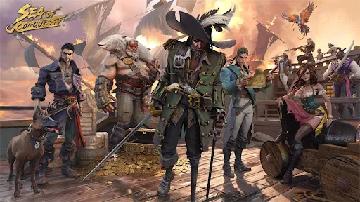 Sea of Conquest: Pirate War | Permainan | XWorld