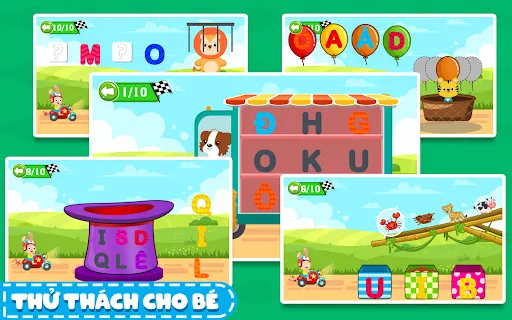 Bé Học Chữ Cái Tiếng Vệt | Games | XWorld