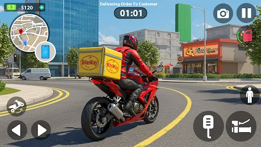 Simulador de entregador comida | 游戏 | XWorld