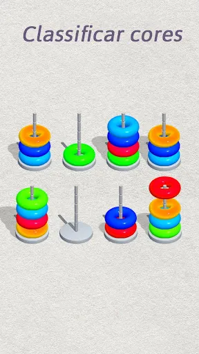 Puzzle Game: Color Hoop Sort | Jogos | XWorld