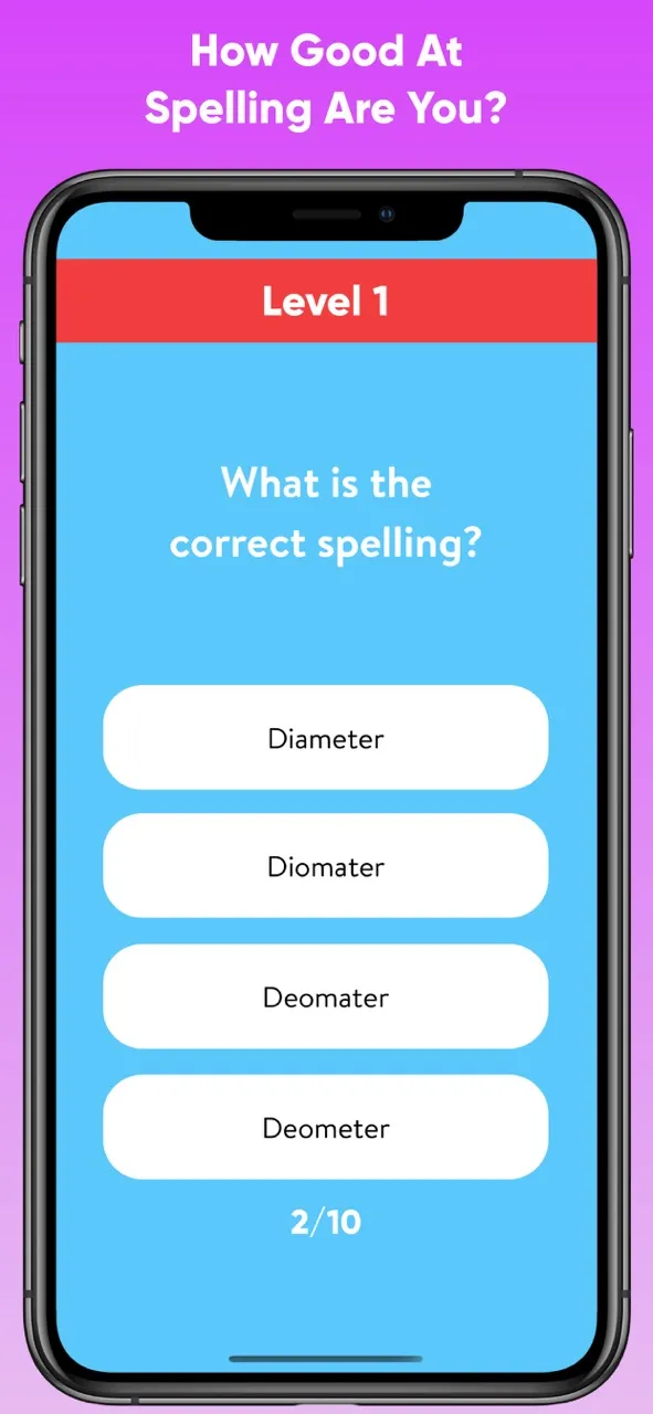 Spelling Test Quiz - Word Game | Games | XWorld